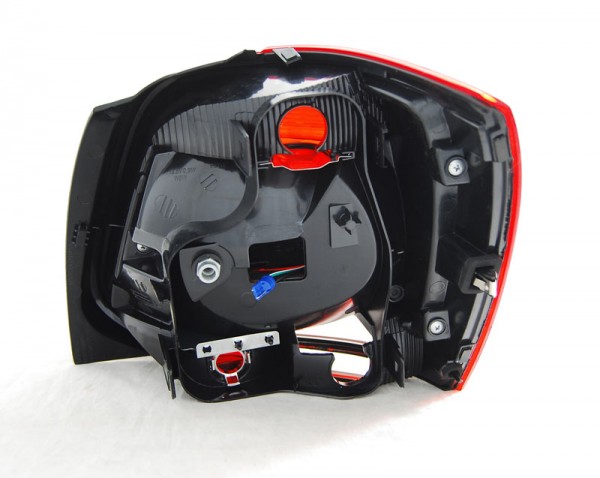 LED Rückleuchten für VW Polo 6R Bj. 09-14 Rot/Smoke