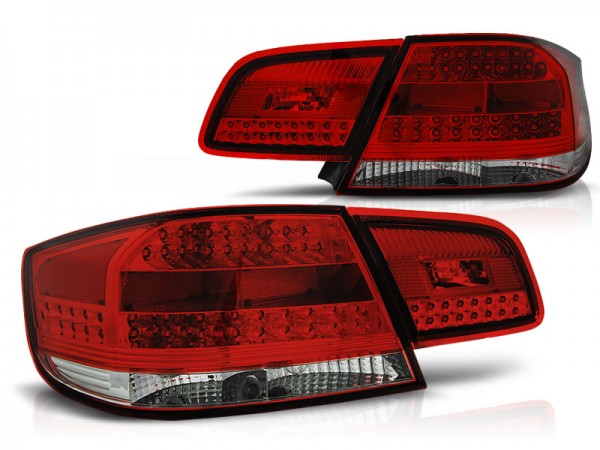 LED Rückleuchten für BMW E92 Coupe Bj. 06-10 Rot/Chrom