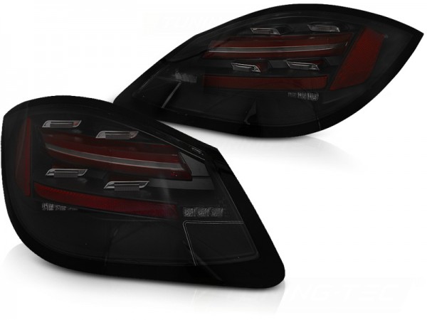 Voll LED Rückleuchten für Porsche Boxster 987 + Cayman Facelift Bj. 09-12 Smoke