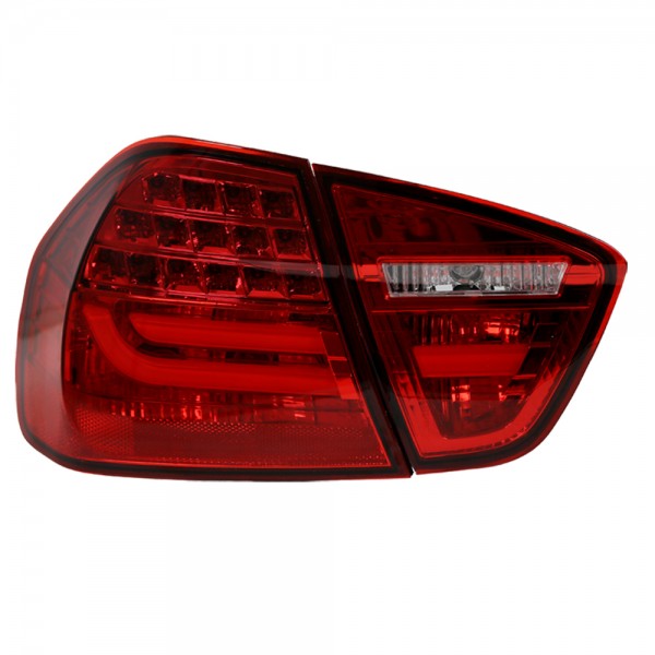 LED Lightbar Rückleuchten für BMW E90 Limo Bj. 05-08 Rot