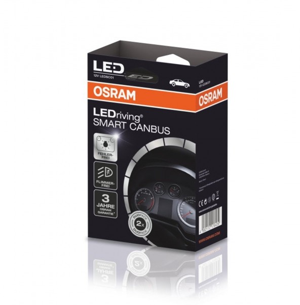 OSRAM H7 LEDriving Smart Canbus NightBreaker Adaper Lastwiderstand LEDSC01