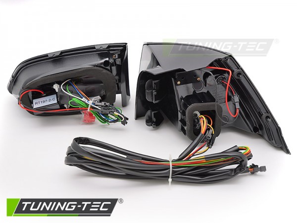 Voll LED Lightbar Rückleuchten für VW Golf 7 (VII) Variant Bj. 13-17 Schwarz