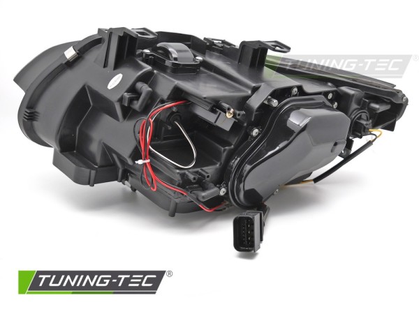 Xenon Scheinwerfer LED Tagfahrlicht Gelb für BMW E92 E93 ohne AFS Bj. 05-10 Chrom