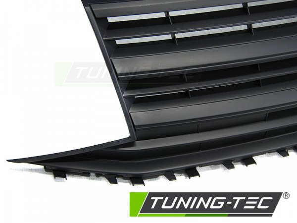 Sportgrill Kühlergrill ohne Emblem für VW T6 Bj. 2015-2019 Schwarz Matt