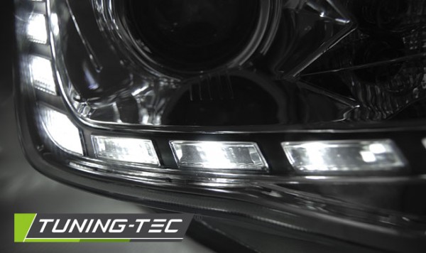 Scheinwerfer DRL LED Tagfahrlicht für Seat Ibiza 6J Facelift Bj. 12-15 Chrom