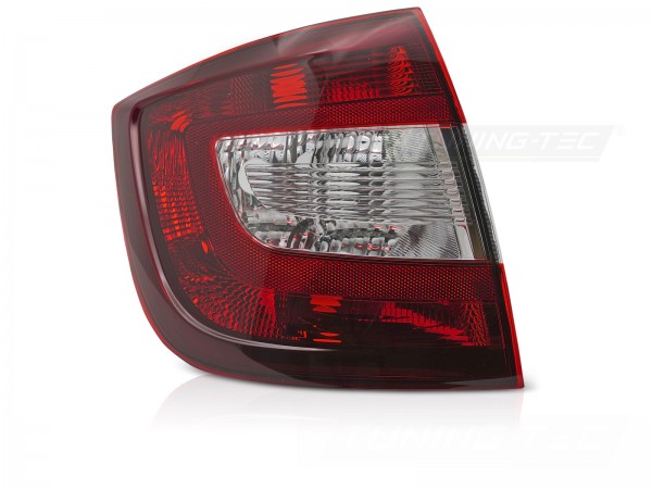 Rückleuchten Heckleuchten Set für Skoda Rapid NH Limo Bj. 12-19 Dunkelrot