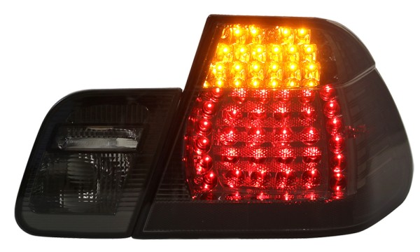 "Bundle 3" Scheinwerfer Angel Eyes + LED Rückleuchten für BMW E46 Limo Bj. 98-01
