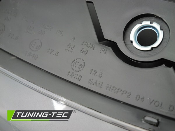 Scheinwerfer Klarglas für VW Passat 3C B6 Bj. 05-10 Schwarz