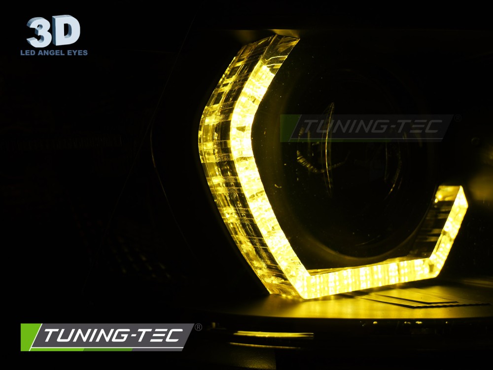 Scheinwerfer DRL Yellow LED Tagfahrlicht für BMW 3er F30 F31 Bj. 11-15 Schwarz