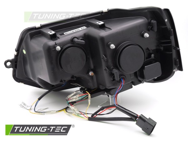 Voll LED Scheinwerfer Tagfahrlicht für VW T5 GP Facelift Bj. 10-15 Chrom mit LED Blinker