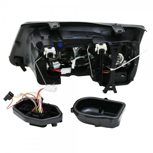 Scheinwerfer Klarglas für VW Bora Bj. 98-05 Chrom