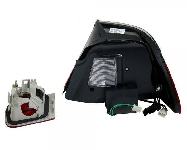 LED Rückleuchten für BMW E46 Cabrio Bj. 00-03 Rot/Smoke