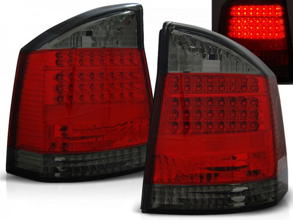 LED Rückleuchten für Opel Vectra C Limo Bj. 02-08 Rot/Smoke