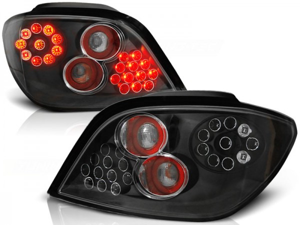 LED Rückleuchten für Peugeot 307 Bj. 01-07 Schwarz