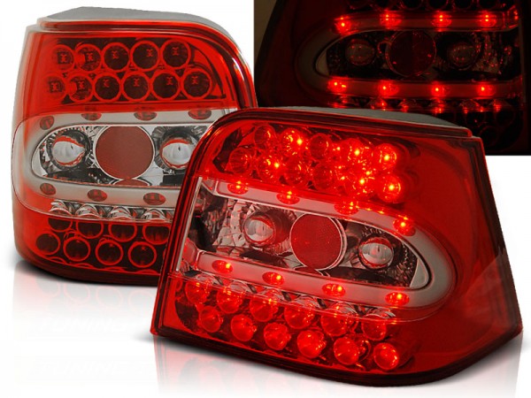 LED Rückleuchten für VW Golf 4 (IV) Limo Bj. 97-03 Rot