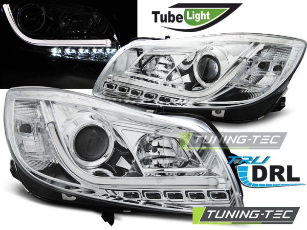 Scheinwerfer DRL LED Tagfahrlicht für Opel Insignia Bj. 08-12 Chrom LTI