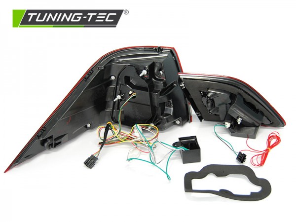 Voll LED Rückleuchten für Mercedes M-Klasse ML W166 Bj. 11-15 Rot/Chrom