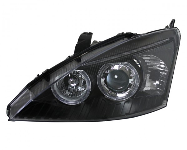 Scheinwerfer Angel Eyes für Ford Focus MK1 Bj. 98-01 Schwarz