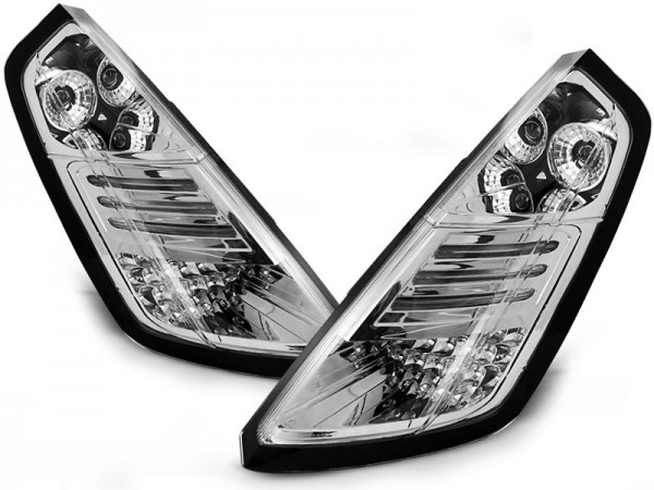 LED Rückleuchten für Fiat Grande Punto 199 Bj. 05-09 Chrom
