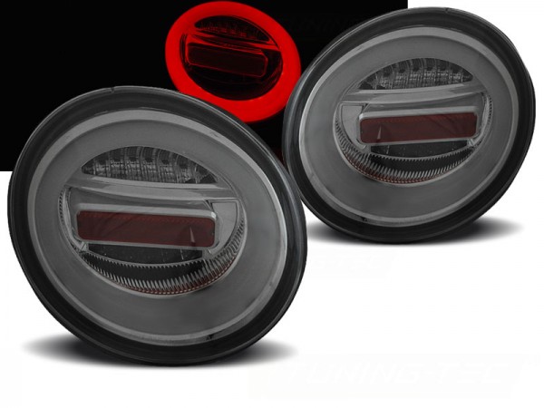 LED Lightbar Rückleuchten für VW New Beetle Bj. 98-05 Smoke dynamischer Blinker