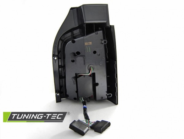 Voll LED Lightbar Rückleuchten für VW T5 / T5 GP Bj. 03-15 Smoke (Flügeltüren) w.L.