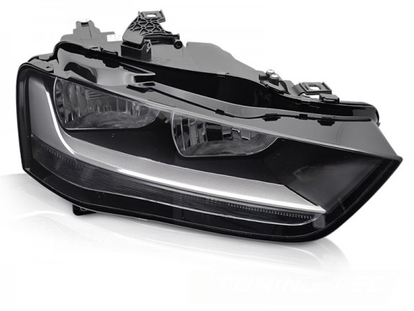 Scheinwerfer Halogen Rechts für Audi A4 B8 8K Bj. 11-15 Stellmotor DRL H7