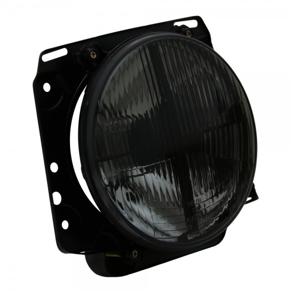 Scheinwerfer geriffelt für VW Golf 2 Bj. 83-92 Smoke mit Fadenkreuz