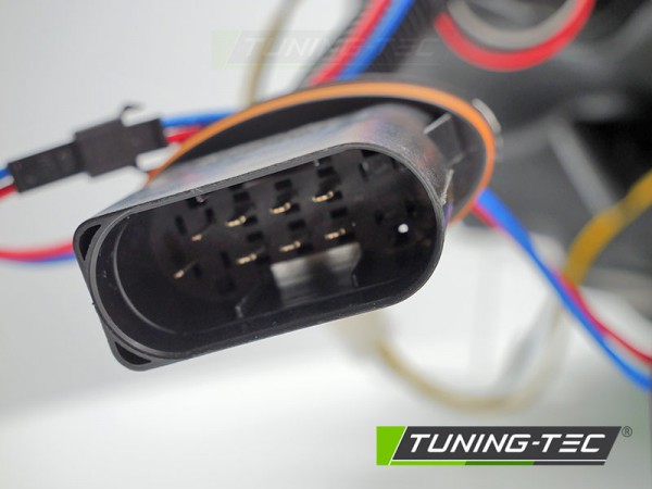 Scheinwerfer DRL LED Tagfahrlicht für Mercedes C-Klasse W205 Bj. 14-18 Schwarz