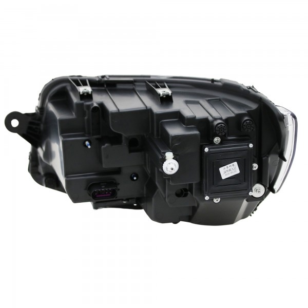 Voll LED Scheinwerfer Tagfahrlicht für VW T6 Bj. 15-19 Schwarz mit dynamischem LED Blinker