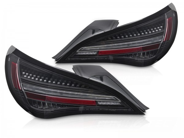 Voll LED Rückleuchten für Mercedes CLA C117 Bj. 13-19 Schwarz OE LED