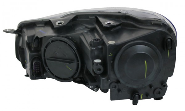 Scheinwerfer DRL LED Tagfahrlicht für VW Golf 6 Bj. 08-13 Schwarz