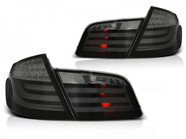 LED Lightbar Rückleuchten für BMW F10 Bj. 10-13 Smoke LED Blinker