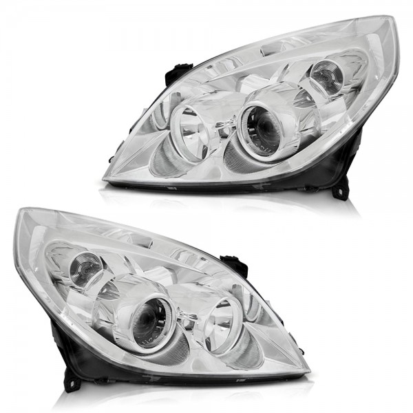 Scheinwerfer Halogen Set für Opel Vectra C + Signum Bj. 05-08 für LWR H1 H7