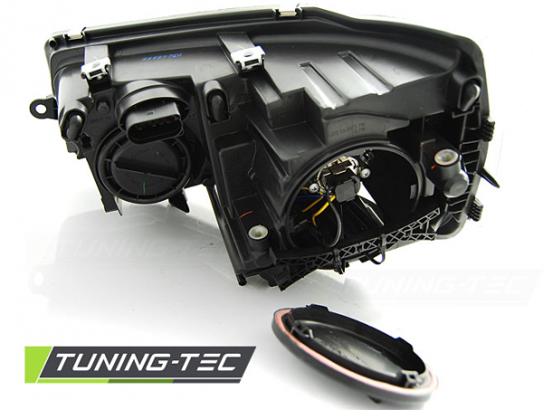 Scheinwerfer DRL LED Tagfahrlicht für VW T5 GP Facelift Bj. 10-15 Schwarz