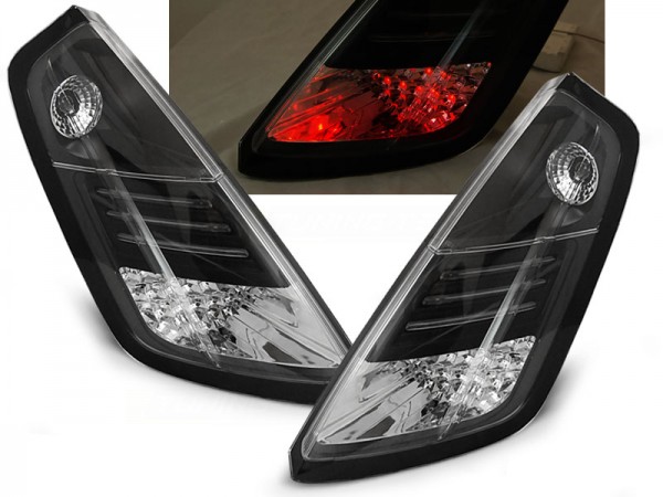 LED Rückleuchten für Fiat Grande Punto 199 Bj. 05-09 Schwarz