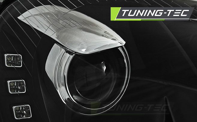 Scheinwerfer DRL LED Tagfahrlicht für VW Golf 5 Jetta 3 Bj. 03-10 Schwarz