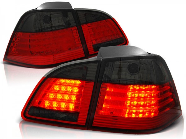 LED Rückleuchten für BMW E61 Touring Bj. 04-07 Rot/Smoke