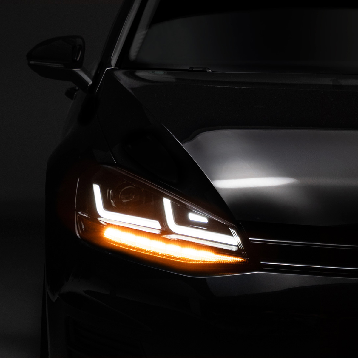VW Golf 7 LED Kennzeichenbeleuchtung Nachrüstpaket