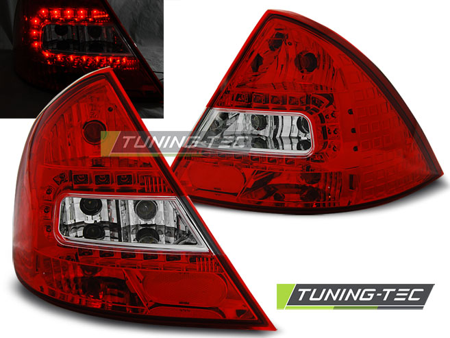 LED Rückleuchten für Ford Mondeo MK3 Bj. 00-07 Rot/Chrom