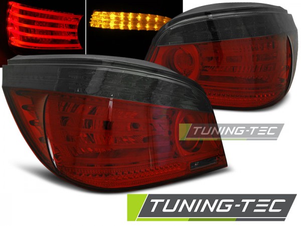 LED Rückleuchten für BMW E60 Limo Bj. 03-07 Rot/Smoke