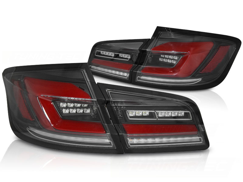 Voll LED Lightbar Rückleuchten für BMW F10 Limo Bj. 10-16 Schwarz