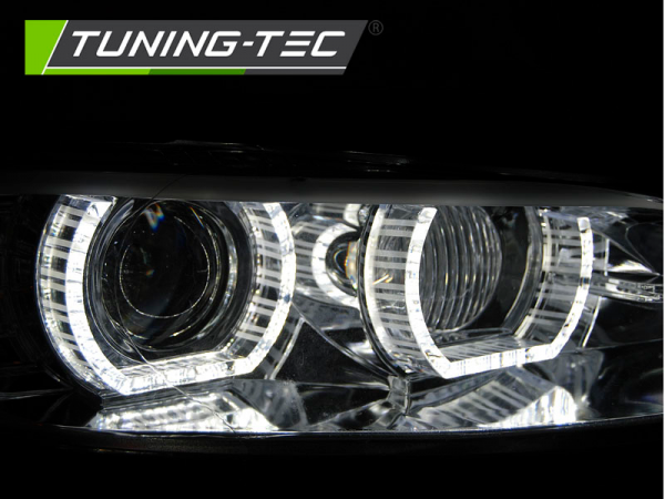 Xenon Scheinwerfer DRL LED Tagfahrlicht für BMW E92 E93 mit AFS Bj. 05-10 Chrom