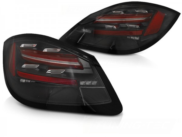 Voll LED Rückleuchten für Porsche Boxster 987 + Cayman Facelift Bj. 09-12 Schwarz
