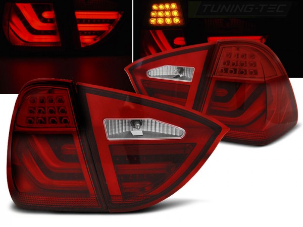 LED Lightbar Rückleuchten für BMW E91 Touring Bj. 05-08 Rot