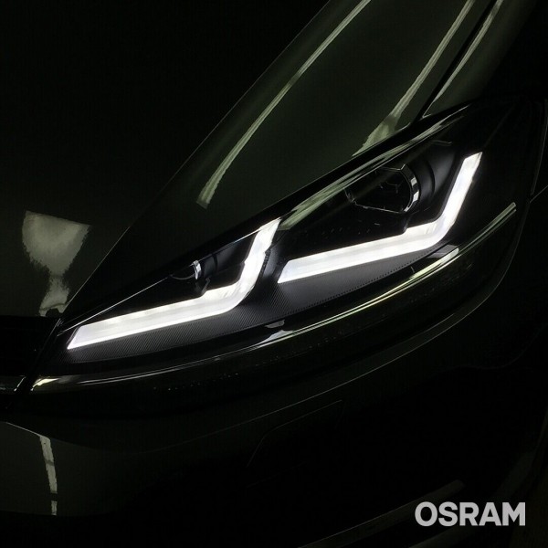 OSRAM LEDriving® Voll LED Scheinwerfer für VW Golf 7.5 VII Facelift Bj. 17-20 Schwarz Edition