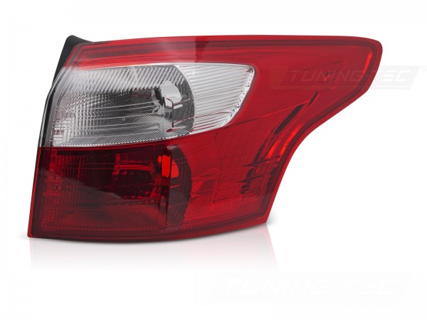 Rückleuchte Heckleuchte Rechts für Ford Focus 3 Turnier Kombi Bj. 11-14 TYC