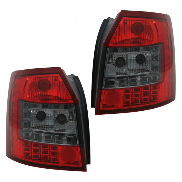 LED Rückleuchten für Audi A4 B6 (8E) Avant Bj. 00-04 Rot/Smoke
