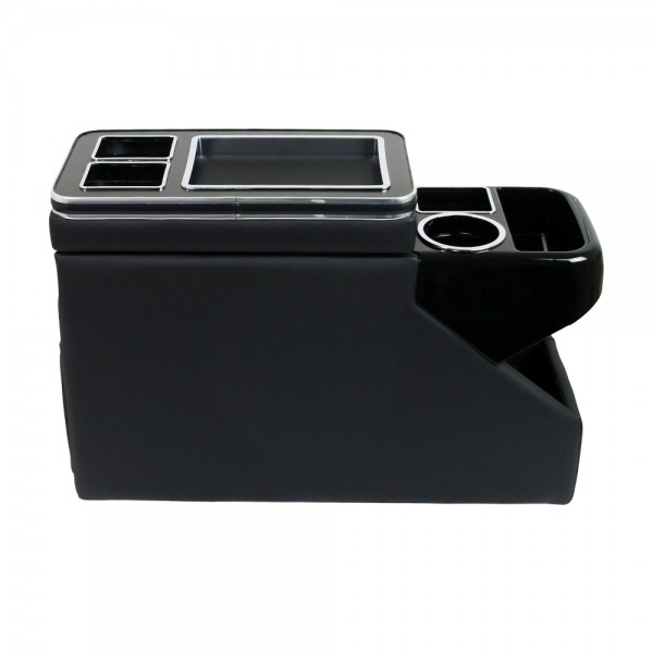 Mittelkonsole Staufach Ablage für VW T5 Bj. 03-09 Schwarz Glänzend