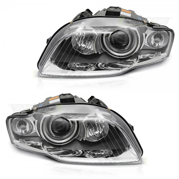 Scheinwerfer Xenon Set für Audi A4 B7 Limo Avant Cabrio Bj. 05-09 Motor D1S