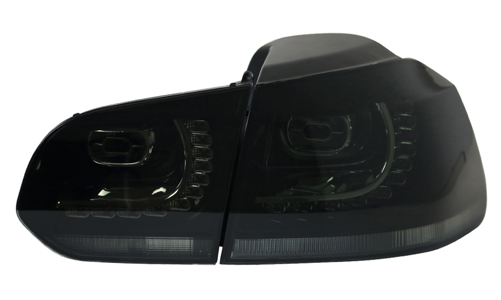 LED Rückleuchten Heckleuchten für VW Golf 6 VI Bj. 2008-2012 Rot/Smoke
